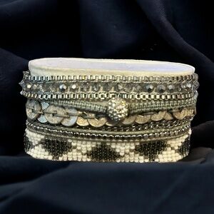 Victoria Emerson multi chain boho bracelet